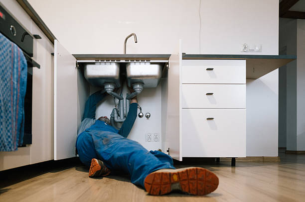 Professional Plumbing technician working in Newton Junction, NH